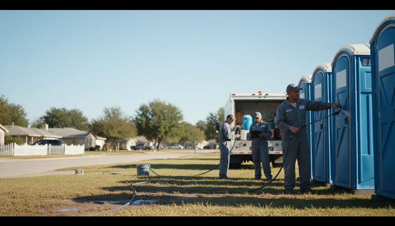 Long-Term Portable Toilet Rental in Rubicon, WI near me